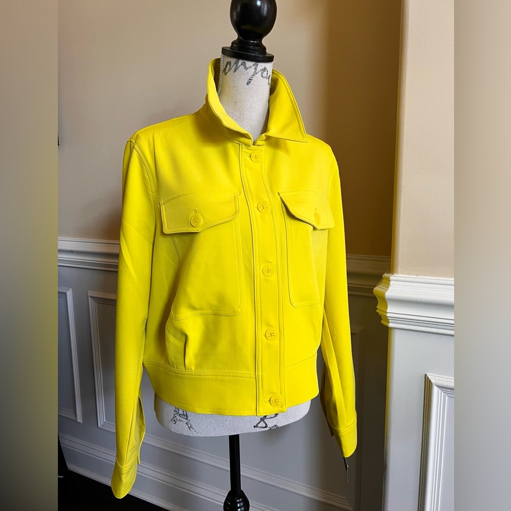 Marc New York, Yellow Short Trucker Style Women's Jacket.
